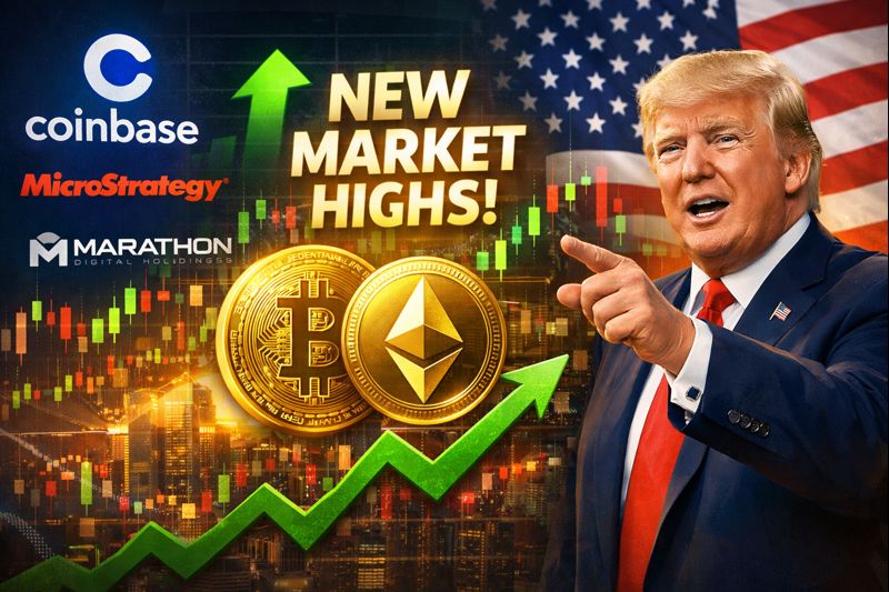 Bernstein-Highlights-Crypto-Stocks-as-Trump-Tells-of-New-market-Highs