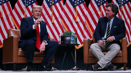 Tucker Carlson trashes Trump over Easter f-bomb