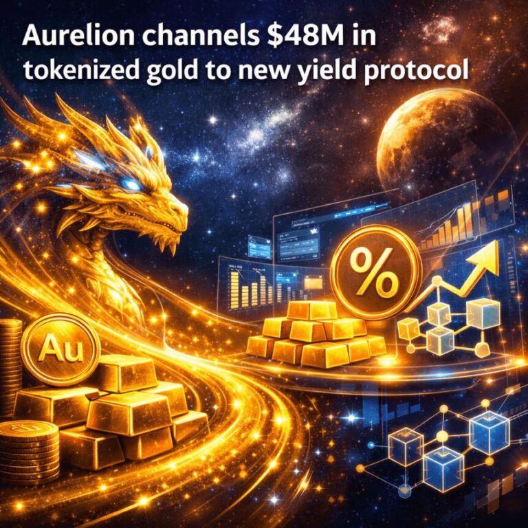Aurelion-channels-48M-in-tokenized-gold-to-new-yield-protocol