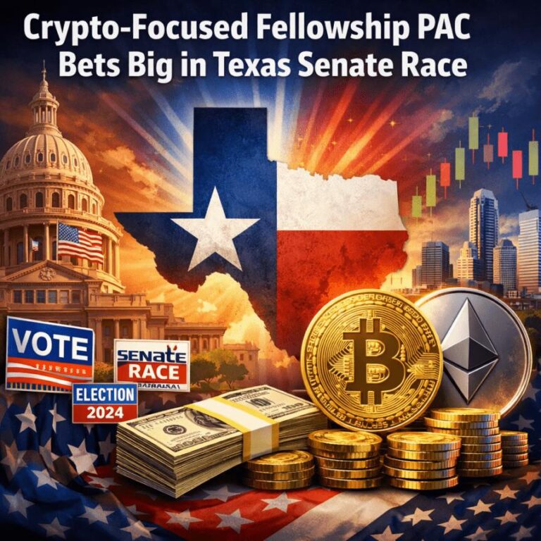 Crypto-Focused-Fellowship-PAC-Bets-Big-in-Texas-Senate-Race