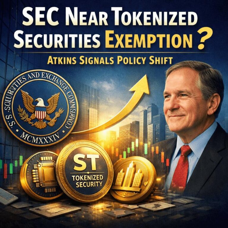 SEC-Near-Tokenized-Securities-Exemption-Atkins-Signals-Policy-Shift