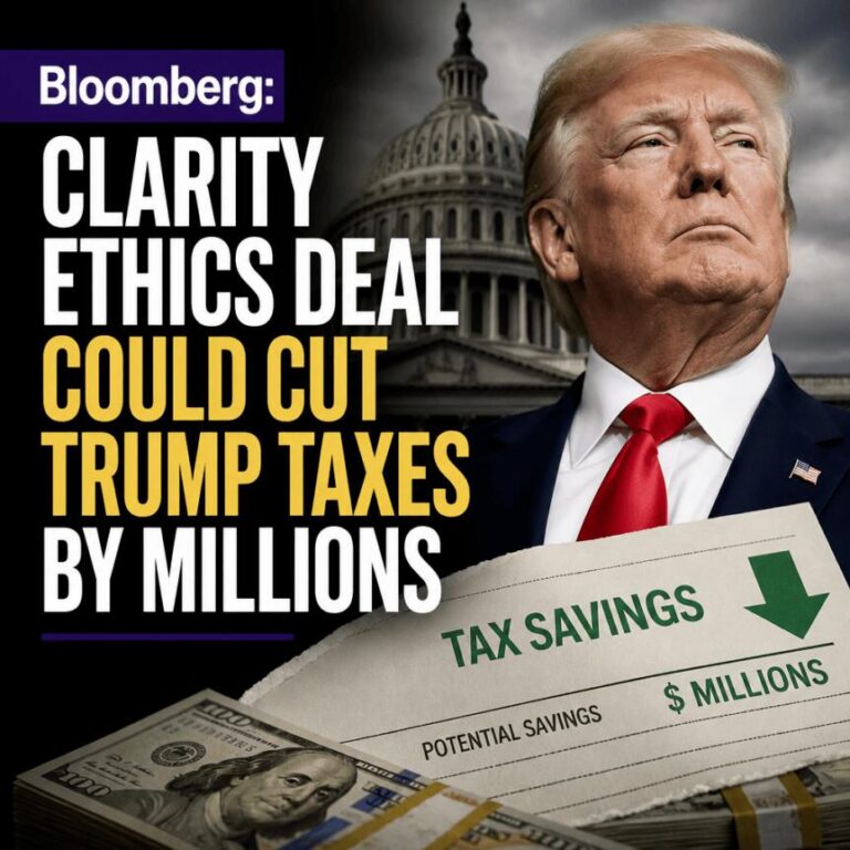 Bloomberg-CLARITY-Ethics-Deal-Could-Cut-Trump-Taxes-by-Millions